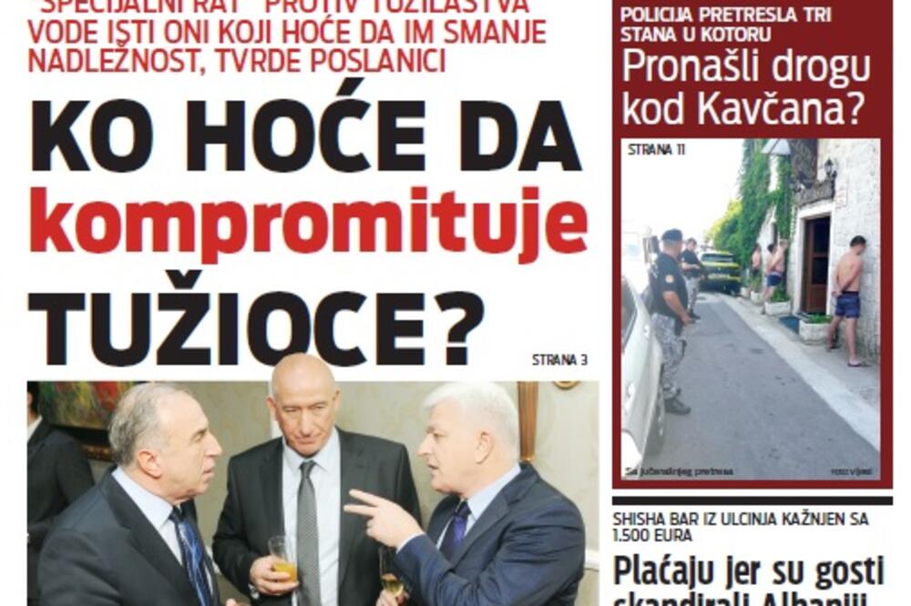 Naslovna 23.07., Foto: Vijesti