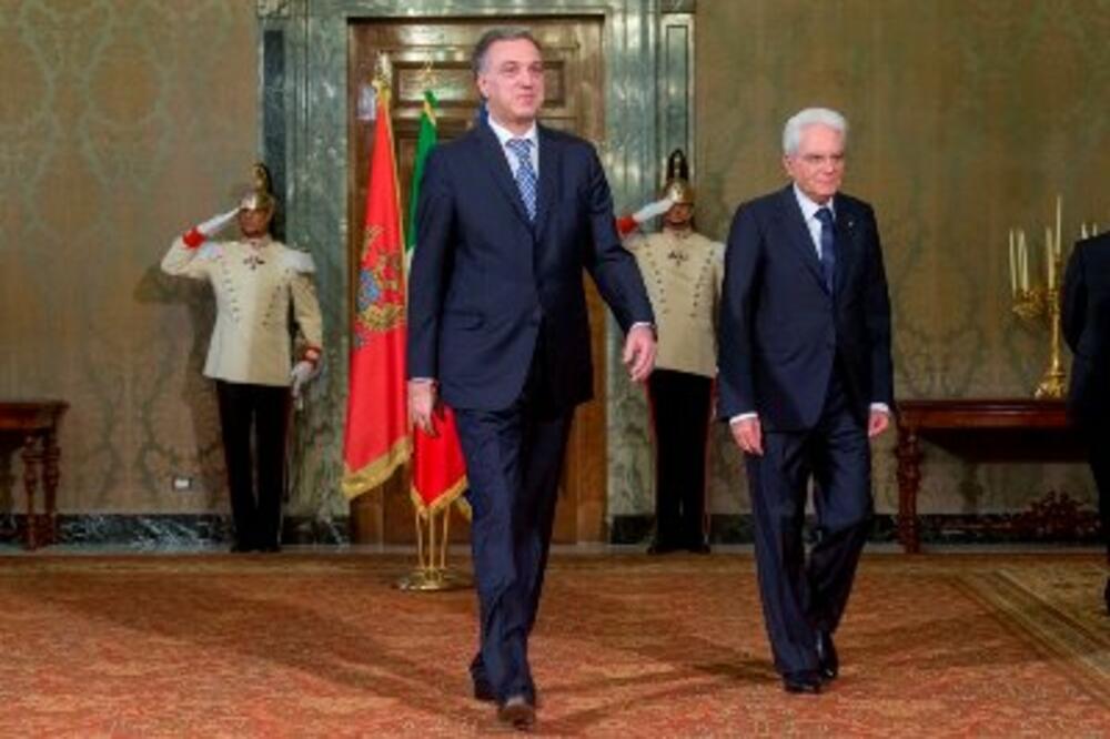 Filip Vujanović, Serđo Matarela, Foto: Predsjednik.me