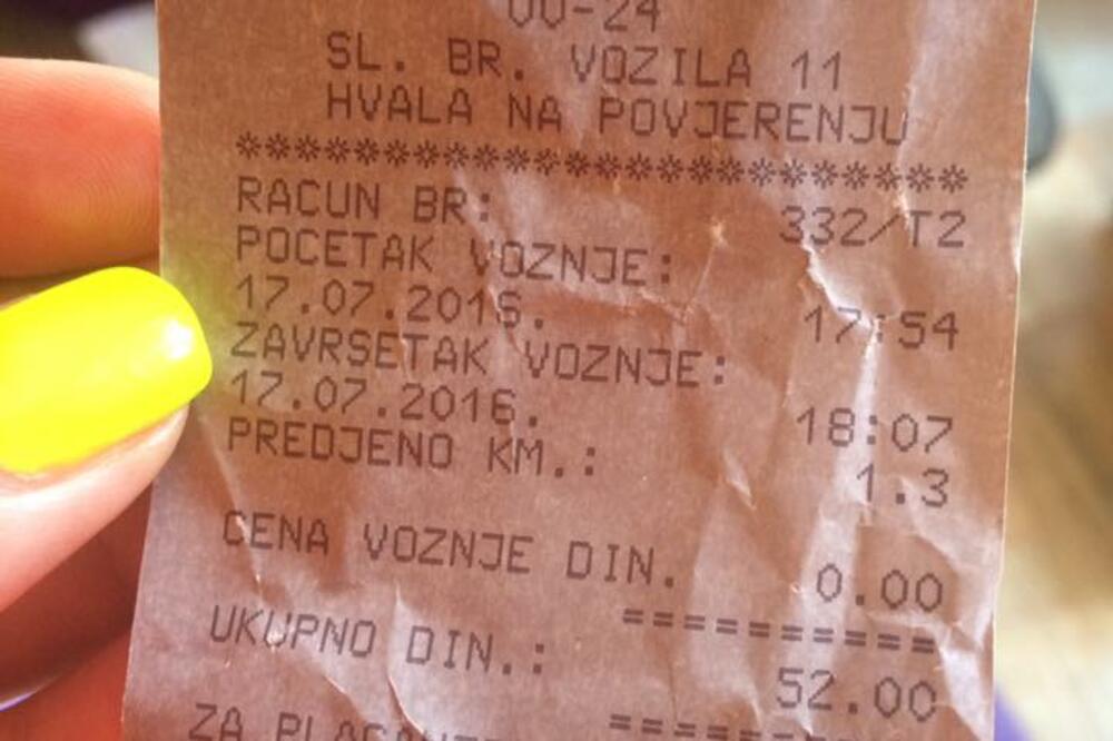 taksi, Budva, Foto: Čitalac reporter