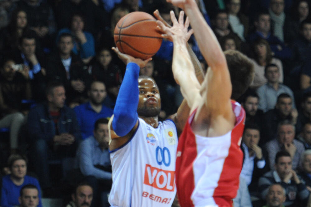 KK Budućnost - KK Crvena zvezda, Foto: Savo Prelević