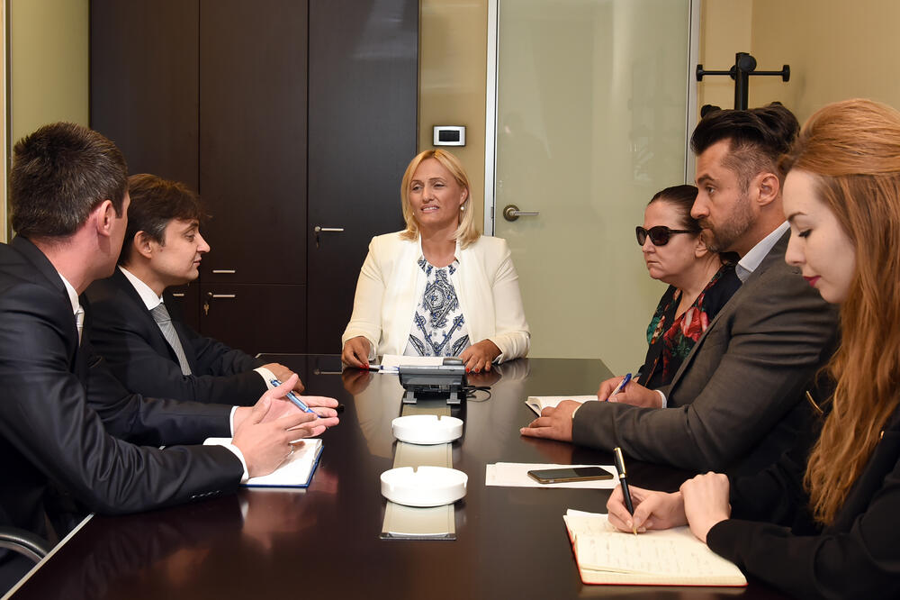 Azra Jasavić, Mustafa Jaziđi, Foto: Vlada Crne Gore