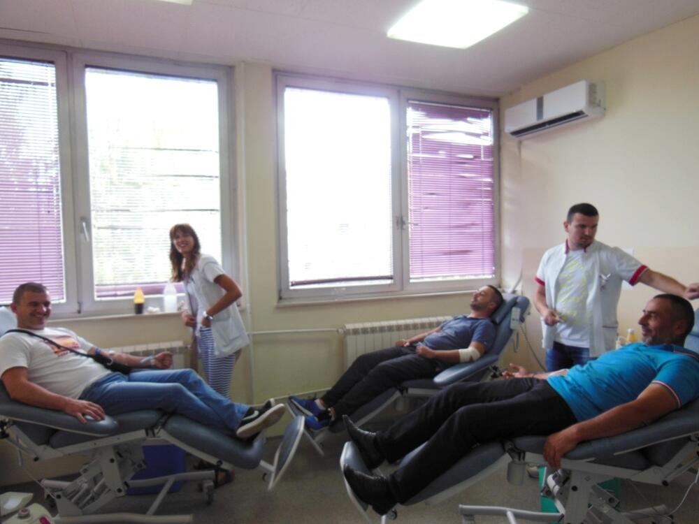 akcija davanja krvi, Nikšić