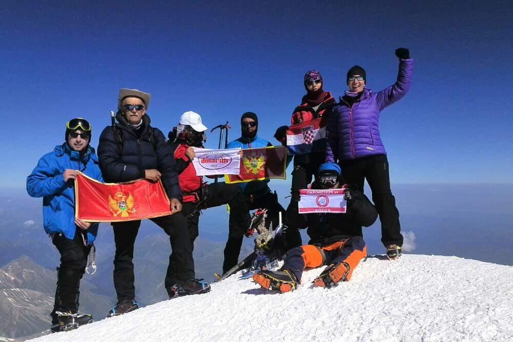 Visokogorci Crne Gore, Elbrus, Foto: Reuters