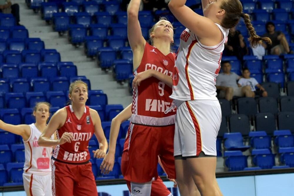 Crna Gora - Hrvatska, mlade, Foto: KSCG