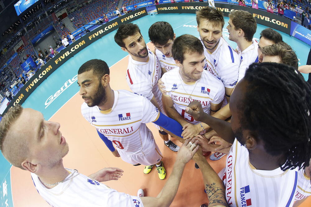Odbojkaši Francuske, Foto: Fivb.org