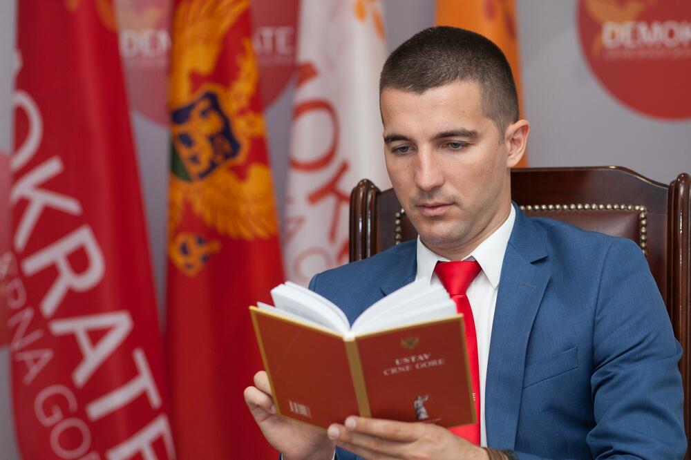 Aleksa Bečić, Foto: Demokratska Crna Gora