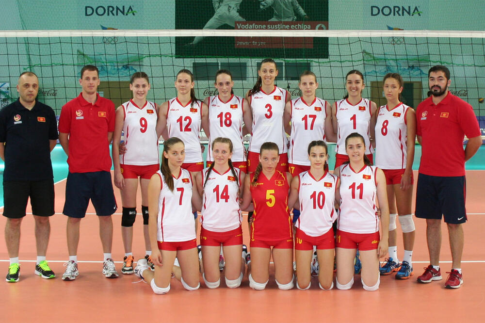 Ženska juniorska odbojkaška reprezentacija, Foto: OSCG
