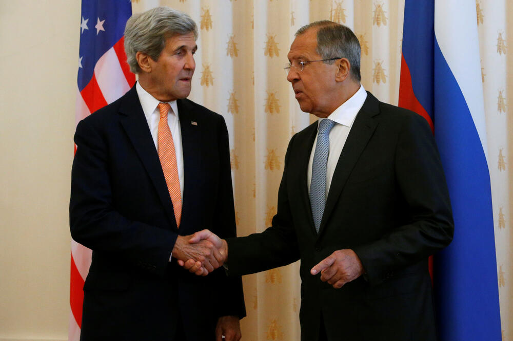 Džon Keri Sergej LAvrov, Foto: Reuters
