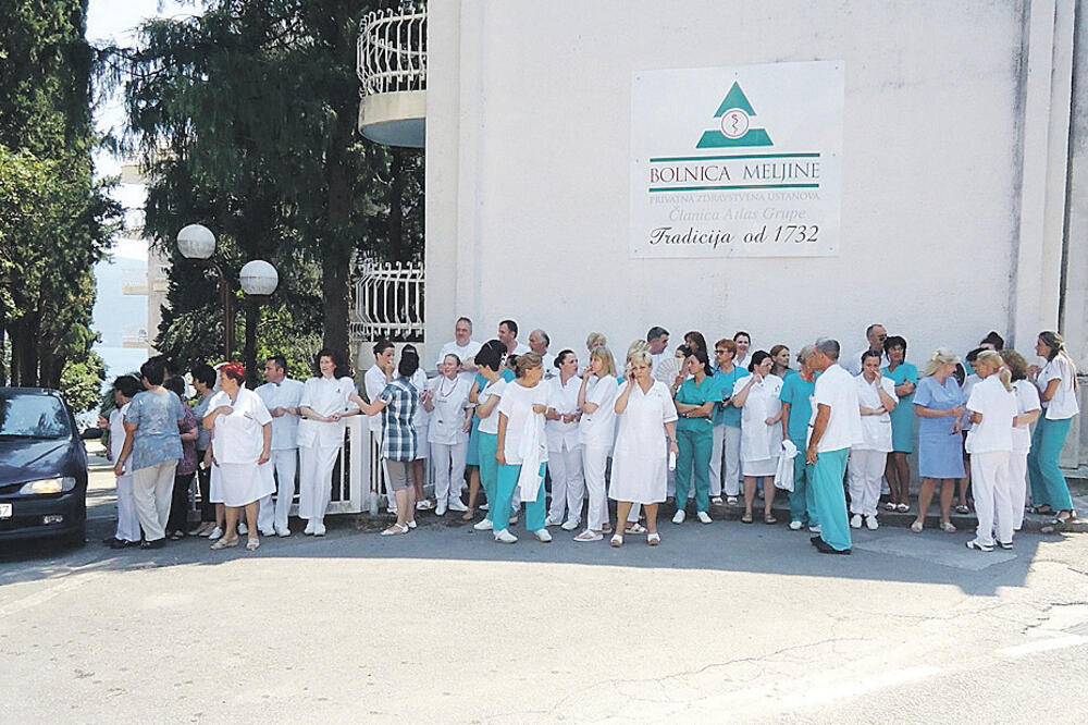 Meljine štrajk, Foto: Slavica Kosić