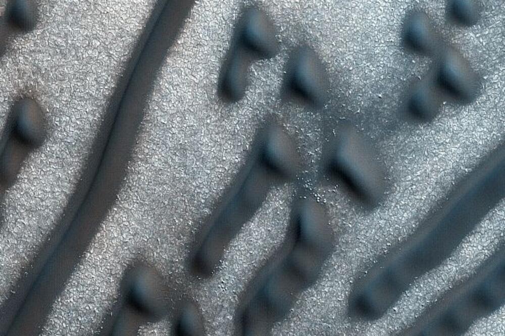 pješčane dine, Mars, Foto: NASA