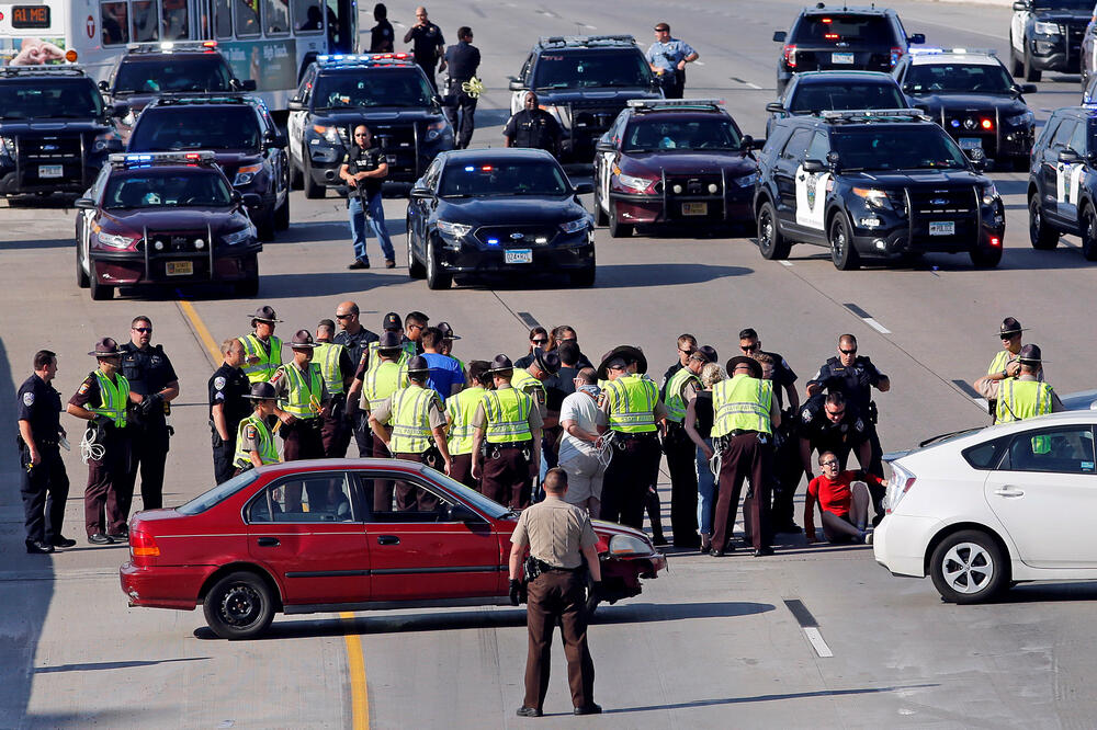 Minesota, blokada puta, Foto: Reuters