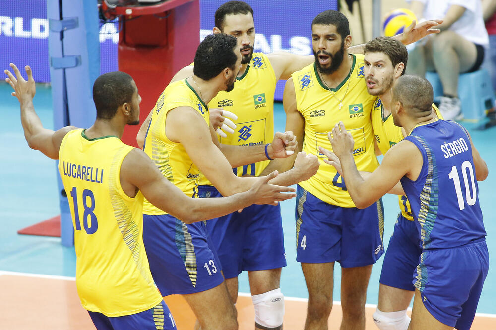 Odbojkaši Brazila, Foto: Fivb.ch