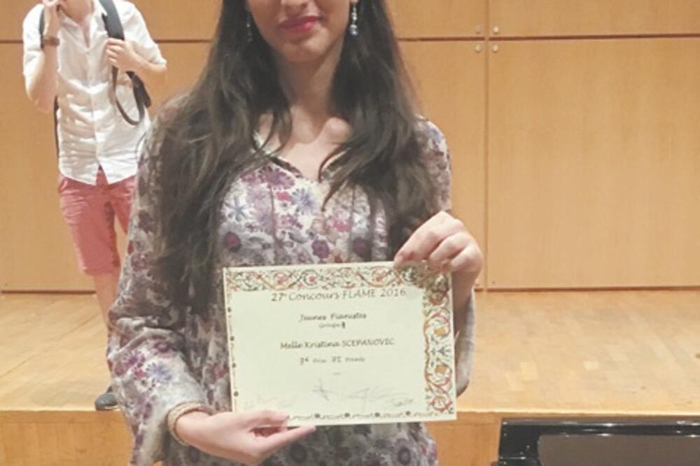 Kristina Šćepanović, Foto: Privatna arhiva