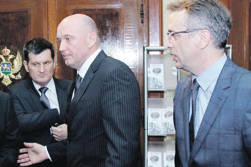 Milorad Vujović, Boris Marić, Goran Danilović, Foto: Filip Roganović