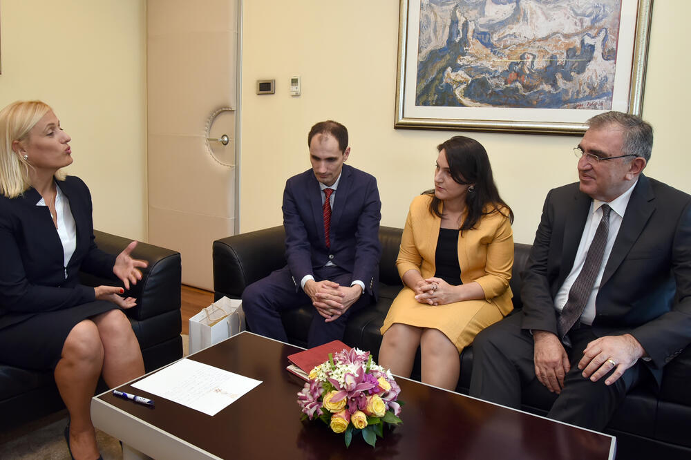 Azra Jasavić, Serhat Galip, Foto: Vlada Crne Gore