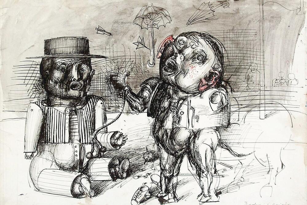 crtež Dada Đurića, Foto: DADAO.me