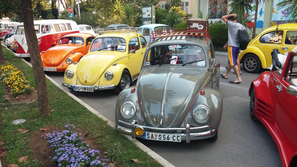 Volkswagen izložba u Tivtu