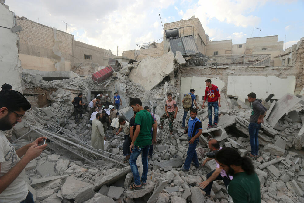 Alepo, napad, Foto: Reuters