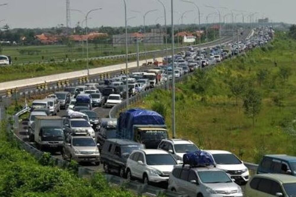 Indonezija, saobraćajna gužva, Foto: Twitter