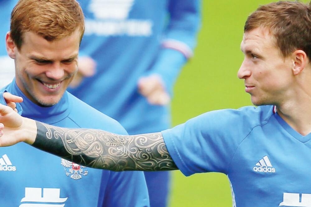 Aleksandar Kokorin, Pavel Mamajev (Novine), Foto: Sport.ru