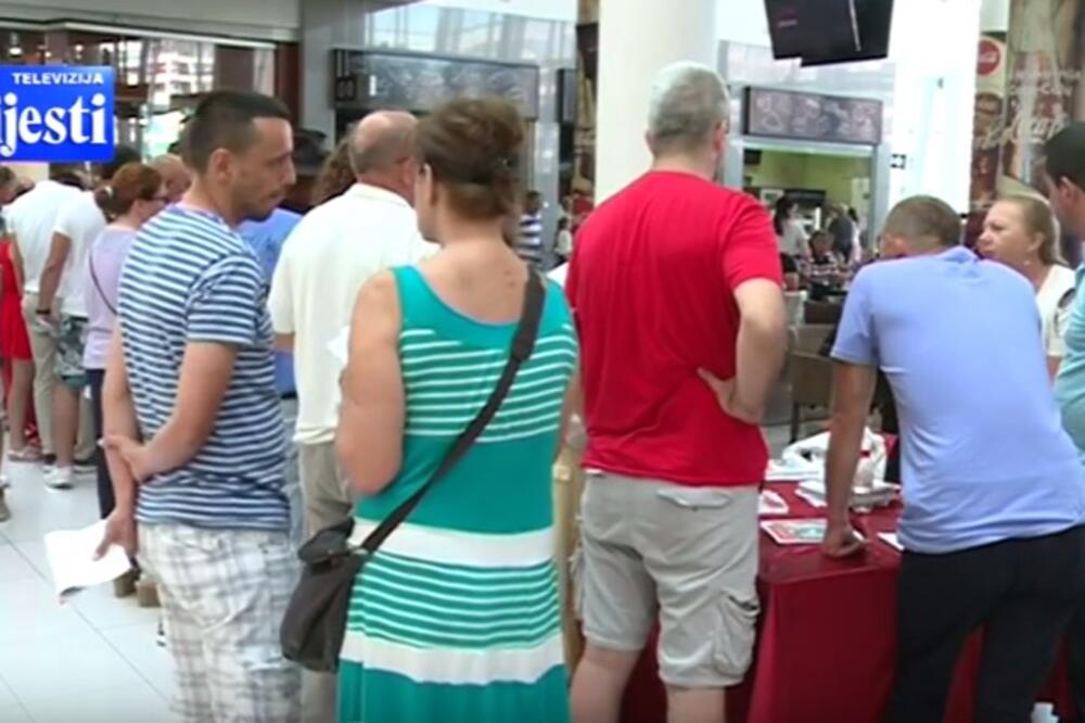 Sajam zapošljavanja, Foto: Screenshot (TV Vijesti)
