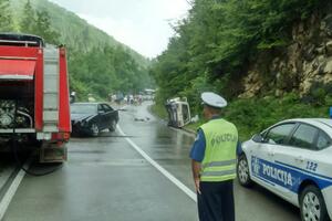 Teška saobraćajna nesreća blizu Pljevalja: Jovović poginuo, troje...