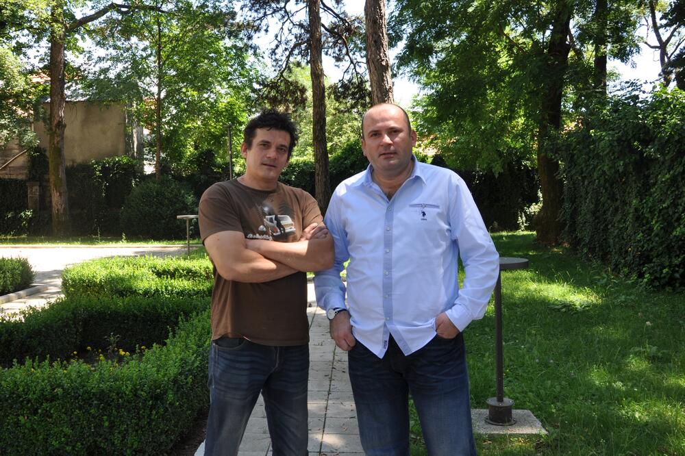 Pavle Goranović i Peđa Zečević, Foto: Ministarstvo kulture