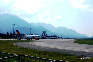 Aerodrom Tivat: Putnika više nego lani za 11 odsto