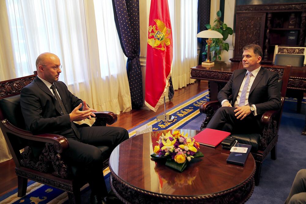 Roman Hlobenj, Petar Ivanović, Foto: Vlada Crne Gore