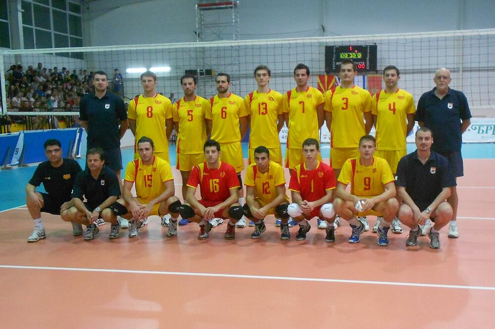 Odbojkaška reprezentacija Makedonije, Foto: CEV