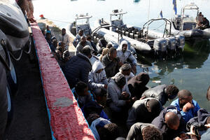 Kod obala Libije spaseno 5.000 migranata