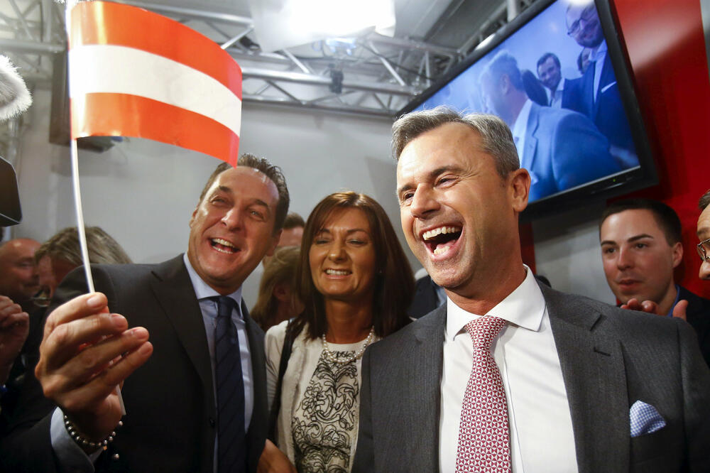 Hajnc Kristijan Štrahe, Norbert Hofer, Foto: Reuters