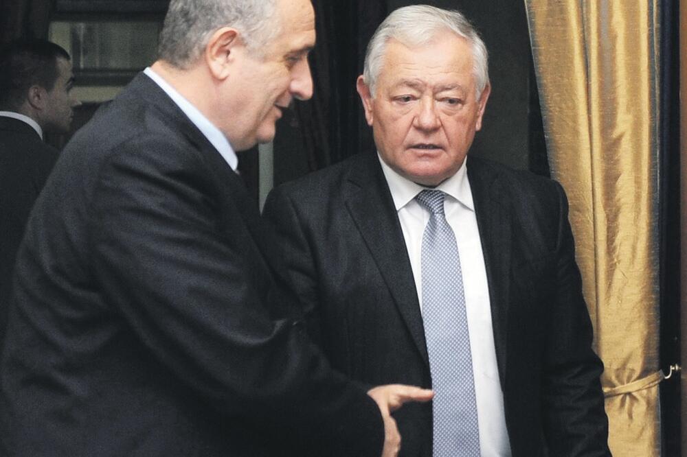 Predrag Bulatović, Velizar Kaluđerović, Foto: Savo Prelević