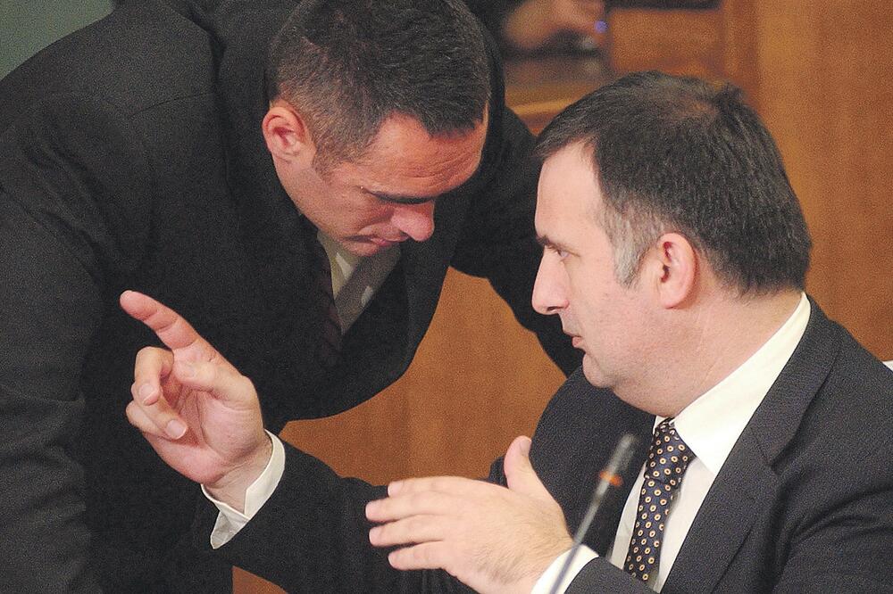 Aleksandar Damjanović, Srđan Milić, Foto: Vijesti