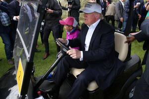 Demonstranti upali na Trampov golf teren u Škotskoj