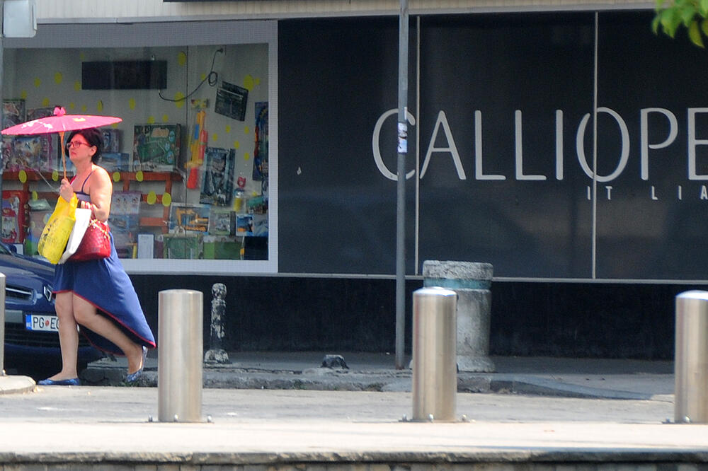 Podgorica vrućina, Foto: Boris Pejović