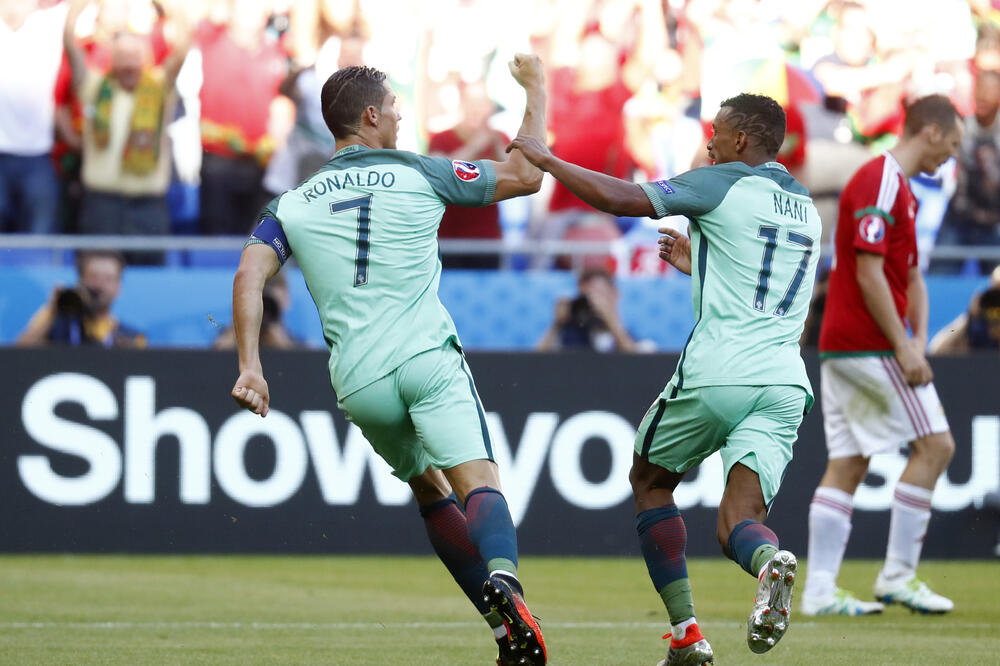 Ronaldo i Nani, Foto: Reuters