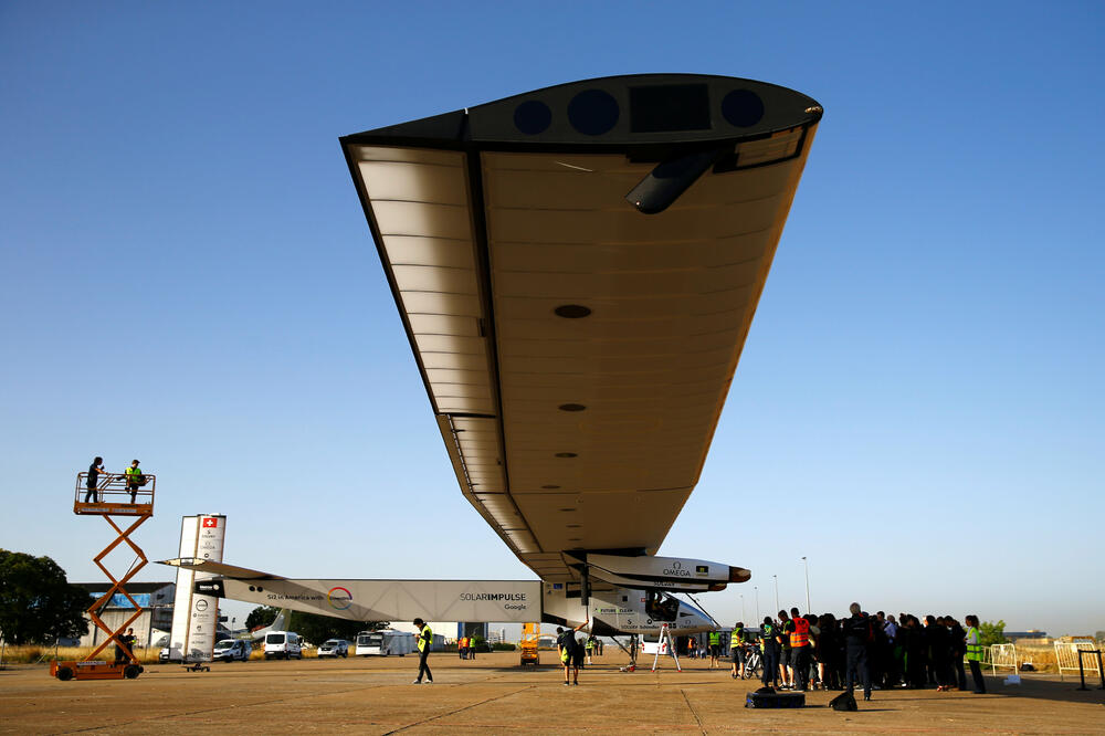 Solarni avion, Foto: Reuters