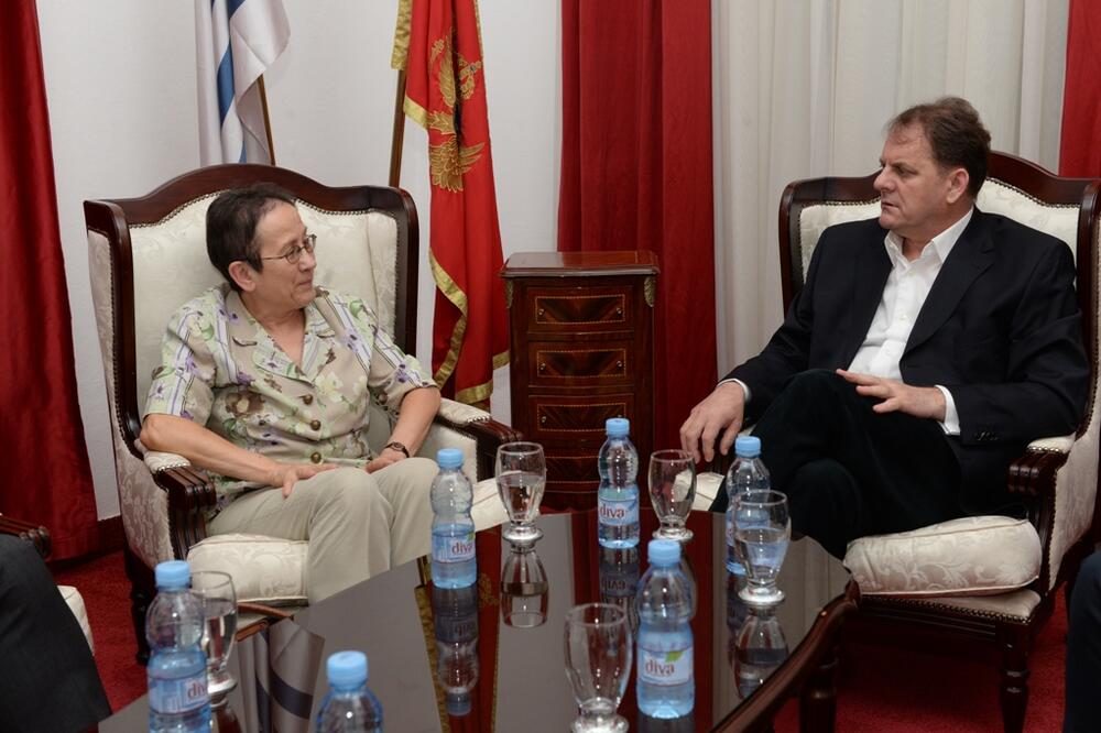 Slavoljub Stijepović i ambasadorka Njemačke, Foto: Glavni grad