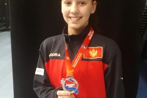 Milena Jovanović won the silver medal