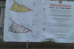 Tivat: Na objektu MZ Krašići postavljeno plastificirano platno