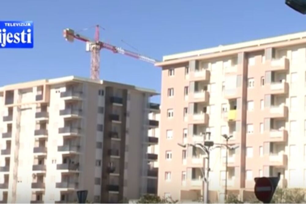 Podgorica, zgrade, Foto: Screenshot (TV Vijesti)