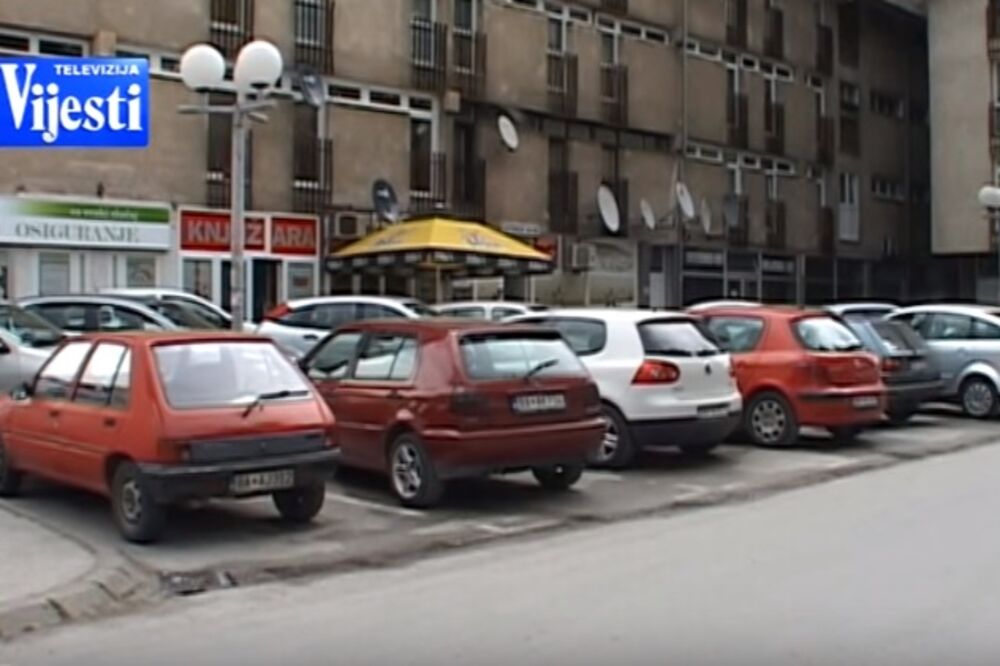 Parking, Foto: Screenshot (TV Vijesti)
