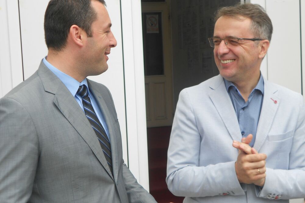 Dragoslav Šćekić, Goran Danilović, Foto: Opština Berane