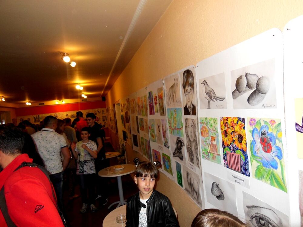 Izložba malih-velikih umjetnika iz ateljea „Dali“