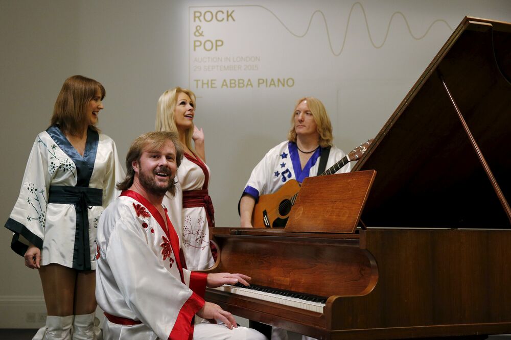 ABBA klavir, Foto: Reuters