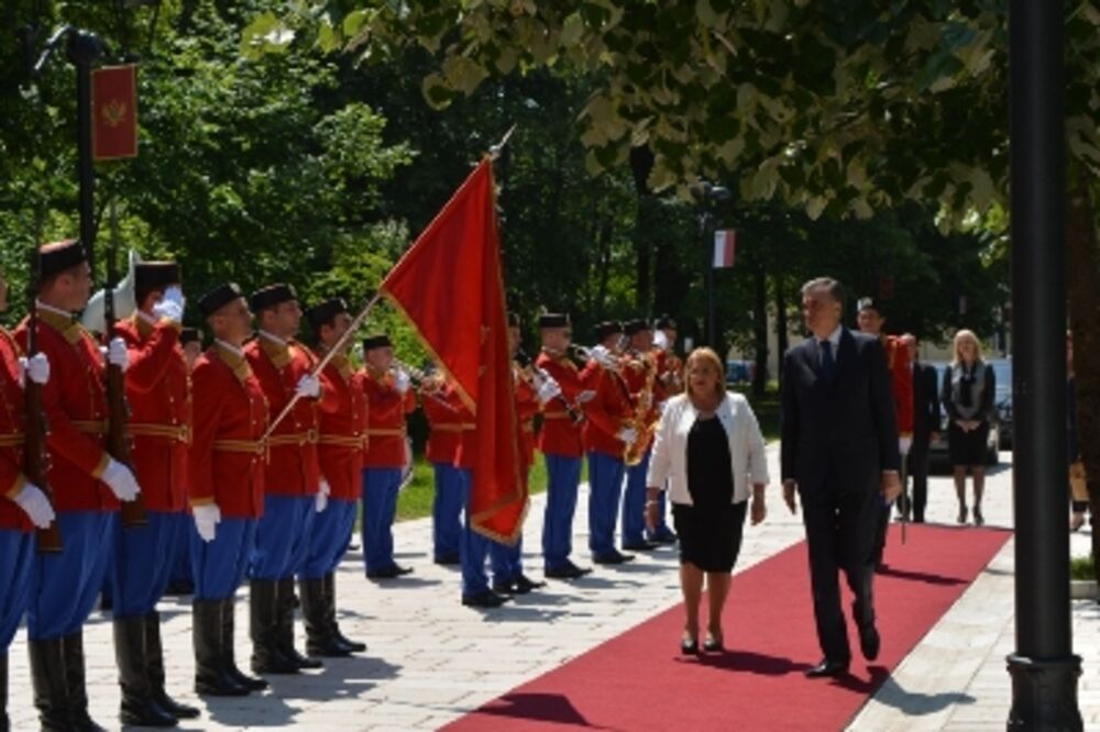 Filip Vujanović, Mari Luiz Koleiro Preka, Foto: Predsjednik.me