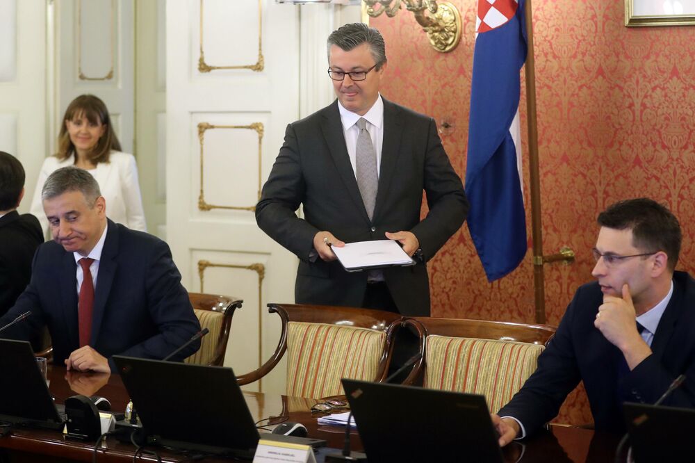 Tomislav Karamarko, Tihomir Orešković, Božo Petrov, Foto: Betaphoto/HINA