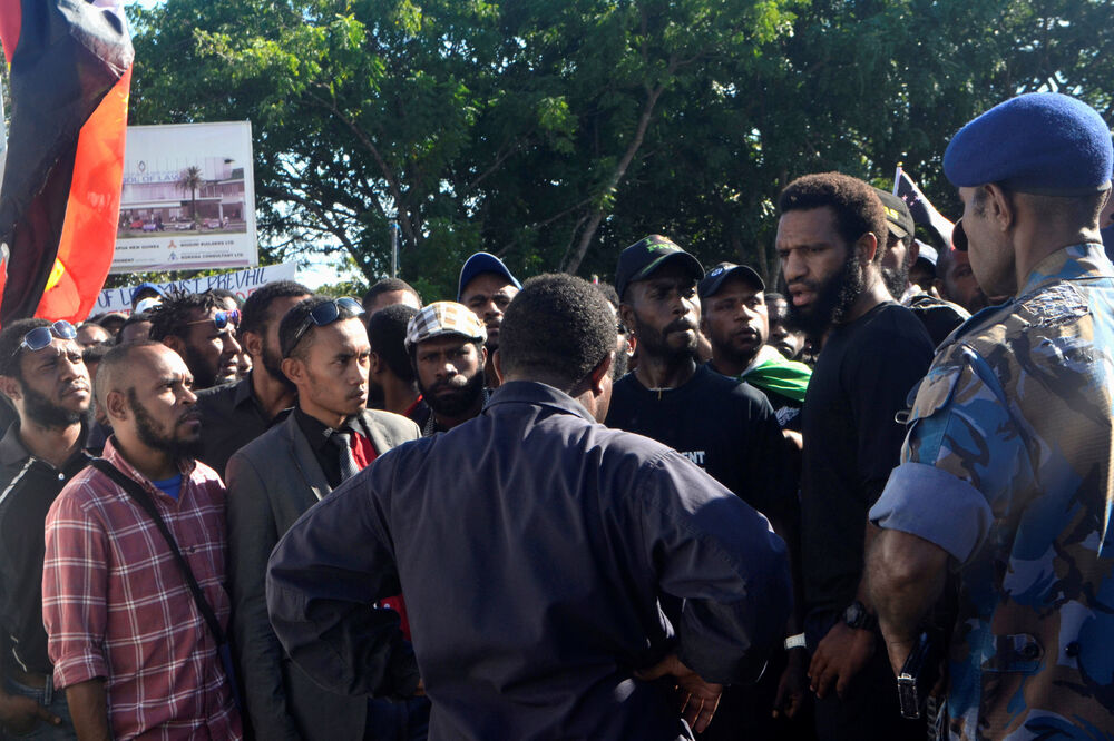 Papua Nova Gvineja, protest, Foto: Reuters