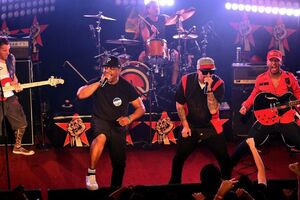 Rage Against the Machine, Chuck D (Public Enemy) and B-Real (Cypress...